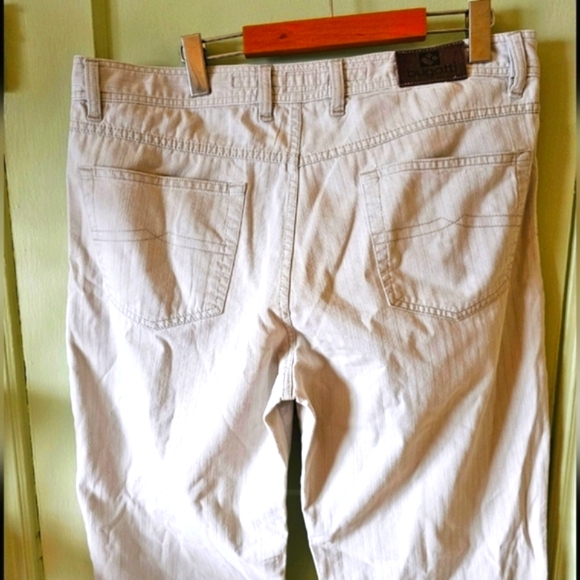 Bugatti lightweight chino straight leg light grey pants - Picture 11 of 13